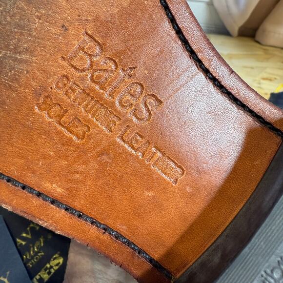 Bate’s Premium Leather Uniform Oxford Shoe US Navy Size 9.5E - Picture 13 of 14